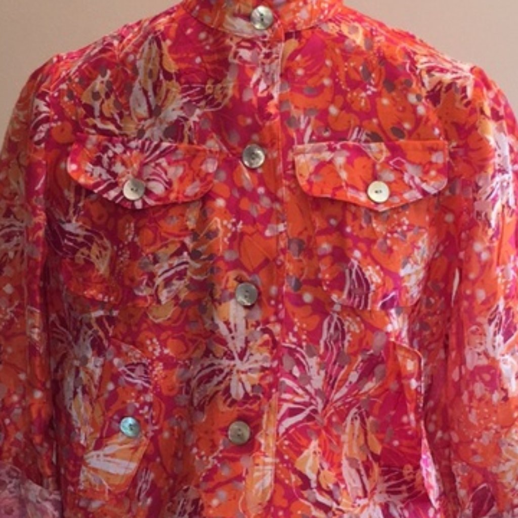 Ruby Rd. Orange Jacket